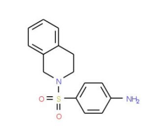 4-(3,4-Dihydroisoquinolin-2(1H)-ylsulfonyl)aniline (CAS 7252-02-0) - chemical structure image