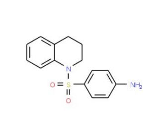 4-(3,4-Dihydroquinolin-1(2H)-ylsulfonyl)aniline (CAS 5455-89-0) - chemical structure image