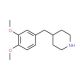 4-(3,4-Dimethoxy-benzyl)-piperidine (CAS 121278-66-8) - chemical structure image