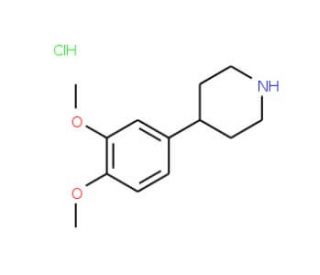 4-(3,4-Dimethoxyphenyl)piperidine hydrochloride - chemical structure image