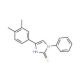 4-(3,4-Dimethyl-phenyl)-1-phenyl-1H-imidazole-2-thiol - chemical structure image