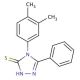 4-(3,4-Dimethyl-phenyl)-5-phenyl-4H-[1,2,4]triazole-3-thiol - chemical structure image