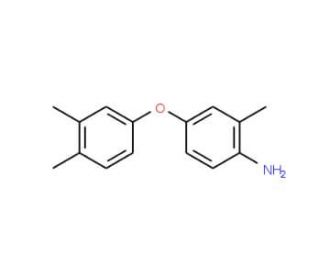 4-(3,4-Dimethylphenoxy)-2-methylaniline - chemical structure image