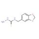 4-(3,4-Methylenedioxybenzyl)-3-thiosemicarbazide (CAS 206761-70-8) - chemical structure image