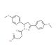 4-[3,5-Bis-(4-methoxy-phenyl)-4,5-dihydro-pyrazol-1-yl]-4-oxo-butyric acid - chemical structure image