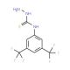 4-[3,5-Bis(trifluoromethyl)phenyl]-3-thiosemicabazide (CAS 38901-31-4) - chemical structure image