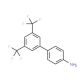4-[3,5-(Bis(trifluoromethyl)phenyl]aniline (CAS 444143-45-7) - chemical structure image