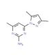 4-(3,5-Dimethyl-1H-pyrazol-1-yl)-6-methylpyrimidin-2-amine - chemical structure image