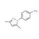 4-(3,5-dimethyl-1H-pyrazol-1-yl)aniline (CAS 52708-32-4) - chemical structure image