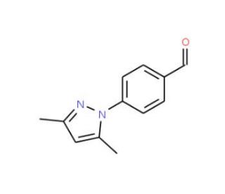 4-(3,5-Dimethyl-1H-pyrazol-1-yl)benzaldehyde (CAS 934570-54-4) - chemical structure image