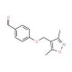 4-(3,5-Dimethyl-isoxazol-4-ylmethoxy)-benzaldehyde (CAS 610260-63-4) - chemical structure image