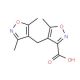 4-(3,5-Dimethyl-isoxazol-4-ylmethyl)-5-methyl-isoxazole-3-carboxylic acid - chemical structure image