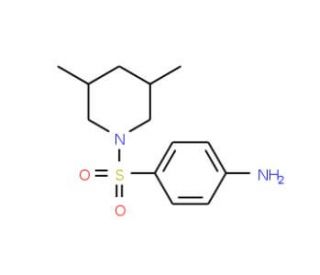4-(3,5-Dimethyl-piperidine-1-sulfonyl)-phenylamine - chemical structure image