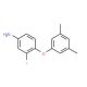 4-(3,5-Dimethylphenoxy)-3-fluoroaniline - chemical structure image