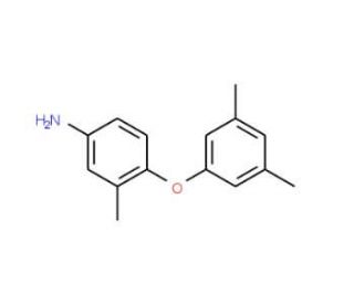 4-(3,5-Dimethylphenoxy)-3-methylaniline - chemical structure image