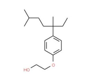 4-(3,6-Dimethyl-3-heptyl)phenol-3,5-d2 monoethoxylate (CAS 1119449-37-4 (unlabeled)) - chemical structure image