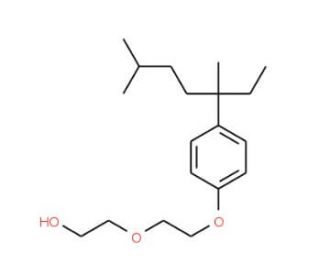 4-(3,6-Dimethyl-3-heptyl)phenol-diethoxylate-ring-<sup>13</sup>C6 solution (CAS 1173019-36-7) - chemical structure image