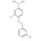 4-(3-Bromobenzyloxy)-3-chlorophenylboronic acid (CAS 849062-25-5) - chemical structure image