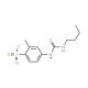 4-(3-Butyl-ureido)-2-methyl-benzenesulfonyl chloride (CAS 678185-73-4) - chemical structure image