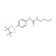 4-(3-Butylureido)benzeneboronic acid, pinacol ester (CAS 850567-59-8) - chemical structure image