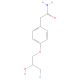 4-(3-Chloro-2-hydroxypropoxy)benzeneacetamide (Atenolol Impurity D) (CAS 115538-83-5) - chemical structure image
