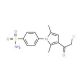 4-[3-(chloroacetyl)-2,5-dimethyl-1H-pyrrol-1-yl]benzenesulfonamide - chemical structure image