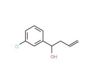 4-(3-Chlorophenyl)-1-buten-4-ol - chemical structure image