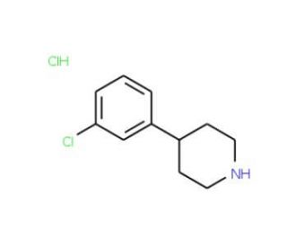 4-(3-Chlorophenyl)piperidine hydrochloride (CAS 99329-70-1) - chemical structure image