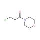 4-(3-chloropropanoyl)morpholine - chemical structure image