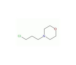 4-(3-Chloropropyl)morpholine (CAS 7357-67-7) - chemical structure image