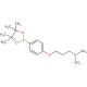4-[3-(Dimethylamino)propoxy]phenylboronic acid, pinacol ester (CAS 627899-90-5) - chemical structure image