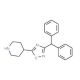 4-[3-(Diphenylmethyl)-1,2,4-oxadiazol-5-yl]-piperidine (CAS 849925-02-6) - chemical structure image