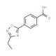 4-(3-Ethyl-1,2,4-oxadiazol-5-yl)benzoic acid - chemical structure image