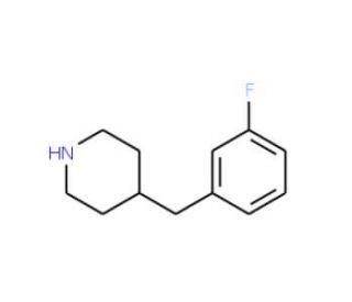 4-(3-Fluoro-benzyl)-piperidine (CAS 202126-85-0) - chemical structure image