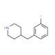 4-(3-Fluoro-benzyl)-piperidine (CAS 202126-85-0) - chemical structure image
