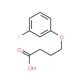 4-(3-fluorophenoxy)butanoic acid - chemical structure image