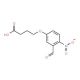 4-(3-Formyl-4-nitro-phenoxy)-butyric acid (CAS 94193-36-9) - chemical structure image