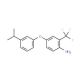4-(3-Isopropylphenoxy)-2-(trifluoromethyl)aniline - chemical structure image