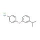 4-(3-Isopropylphenoxy)aniline hydrochloride - chemical structure image