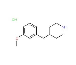 4-(3-Methoxy-benzyl)-piperidine hydrochloride (CAS 149986-58-3) - chemical structure image