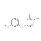 4-(3-Methoxyphenoxy)-2-methylaniline - chemical structure image