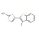 4-(3-methyl-1-benzothien-2-yl)-1,3-thiazol-2-amine (CAS 21036-85-1) - chemical structure image