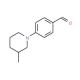 4-(3-Methyl-piperidin-1-yl)-benzaldehyde - chemical structure image