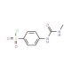 4-(3-Methyl-ureido)-benzenesulfonyl chloride (CAS 677326-97-5) - chemical structure image