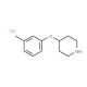 4-(3-Methylphenoxy)piperidinehydrochloride (CAS 65367-96-6) - chemical structure image