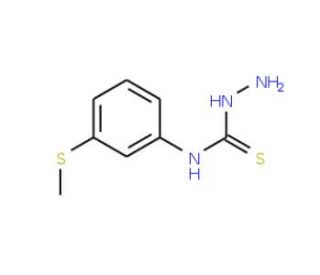 4-[3-(Methylthio)phenyl]-3-thiosemicarbazide - chemical structure image