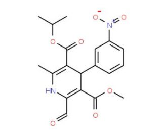 4-(3-Nitrophenyl)-2-formyl-6-methyl-1,4-dihydropyridine-3,5-dicarboxylic Acid 5-Isopropyl Ester 3-Methyl Ester (CAS 75530-60-