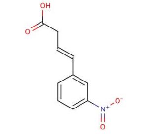 4-(3-Nitrophenyl)but-3-enoic Acid - chemical structure image