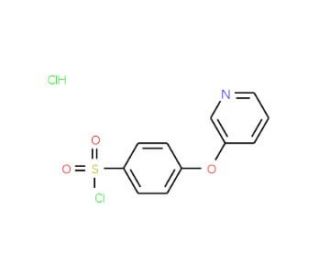 4-(3-Pyridyloxy)benzenesulfonyl chloride hydrochloride (CAS 694471-97-1) - chemical structure image