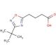 4-(3-tert-butyl-1,2,4-oxadiazol-5-yl)butanoic acid - chemical structure image